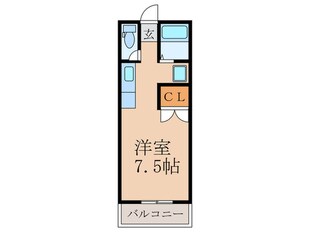 コーポみすずⅠの物件間取画像